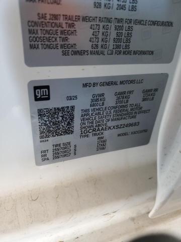 2025 CHEVROLET SILVERADO #3305477074