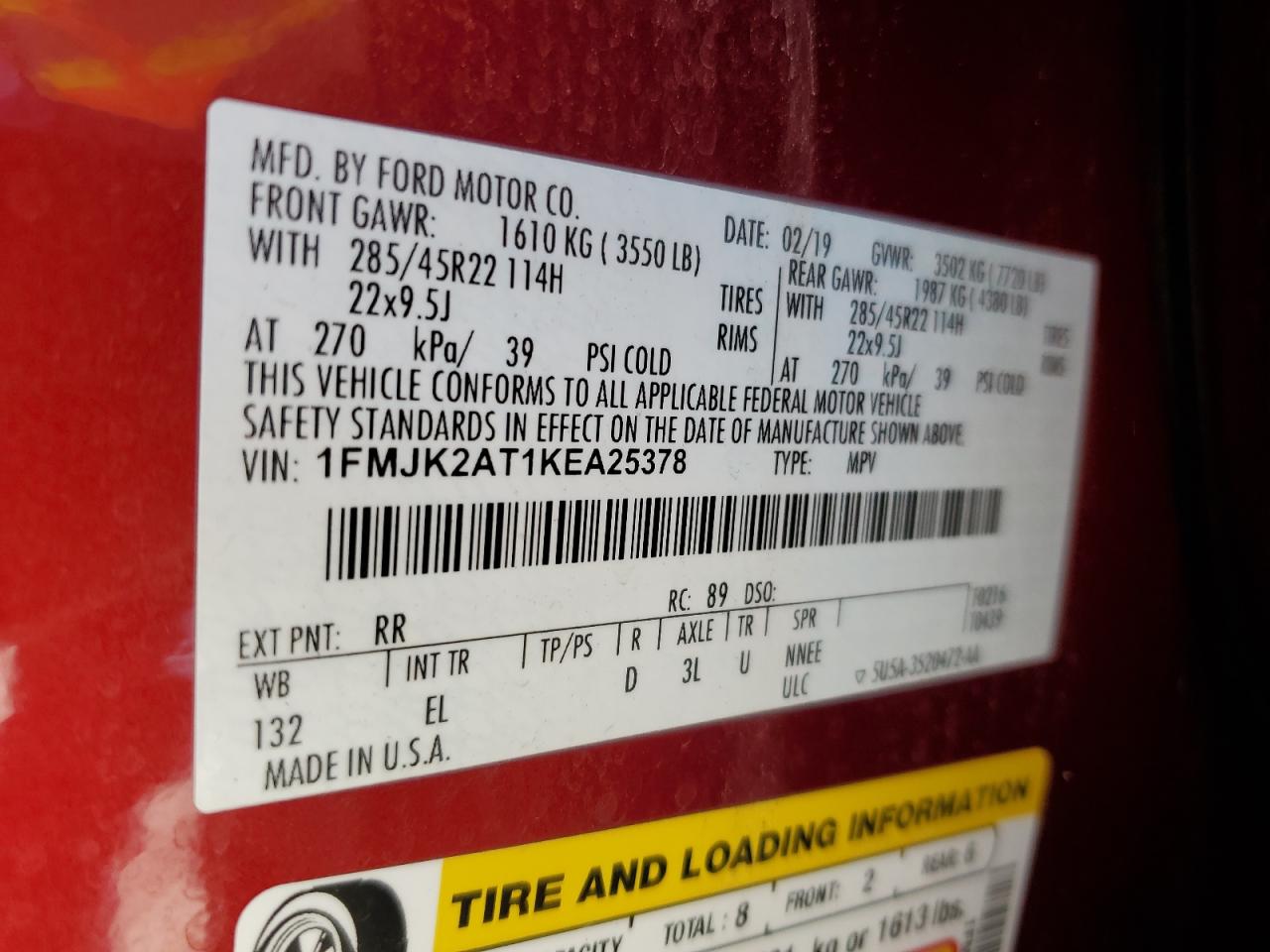 FORD EXPEDITION MAX LIMITED