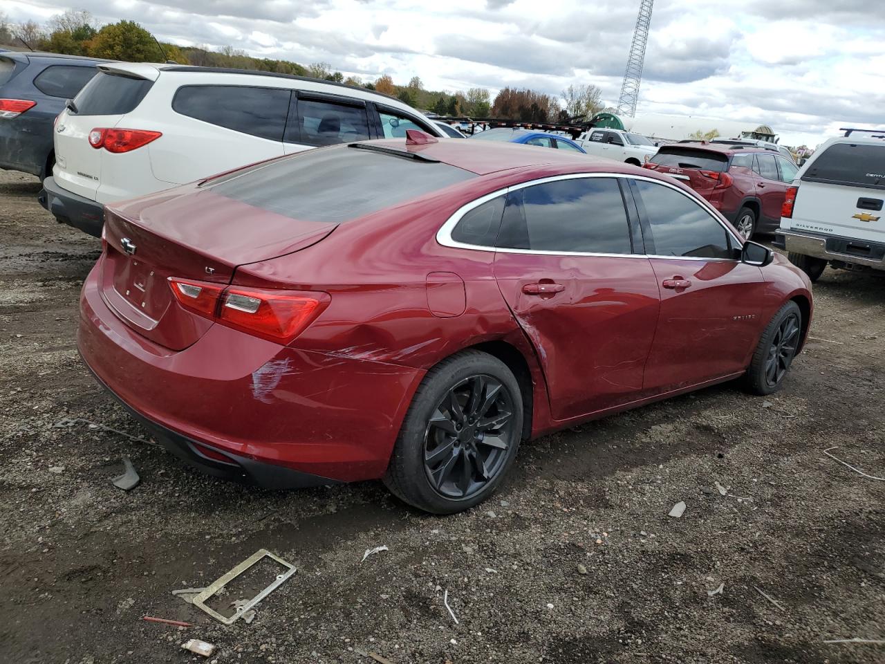 Lot #3302703016 2018 CHEVROLET MALIBU LT