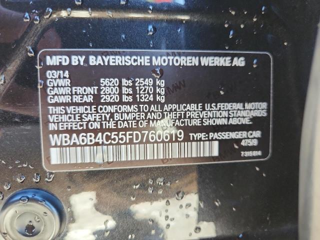 2015 BMW 650 XI #3284381029