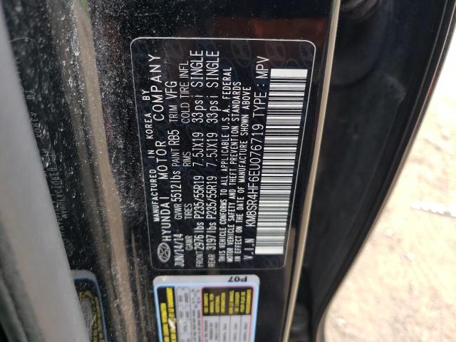 2014 HYUNDAI SANTA FE G - KM8SR4HF6EU076719