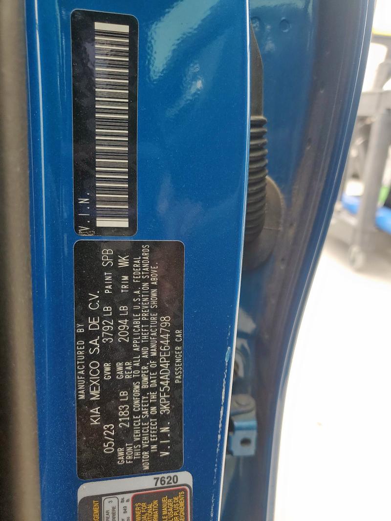 2023 KIA FORTE GT L #3303938719