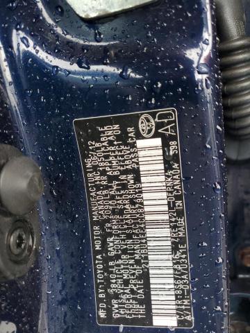 2012 TOYOTA COROLLA BA - 2T1BU4EE4CC879019