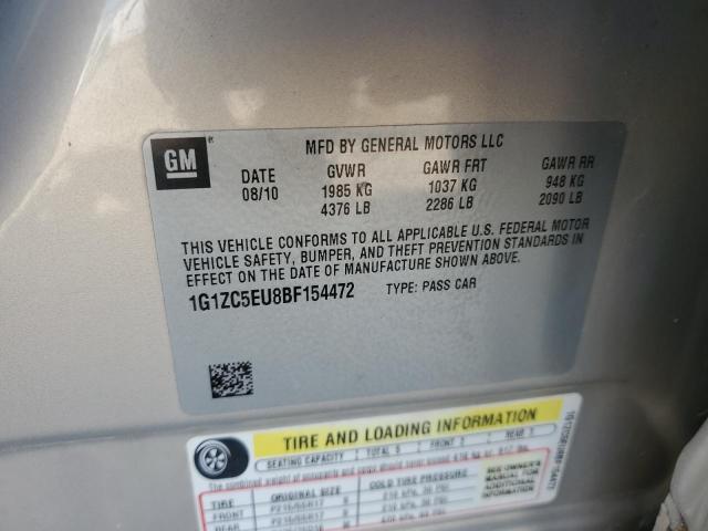 2011 CHEVROLET MALIBU 1LT - 1G1ZC5EU8BF154472