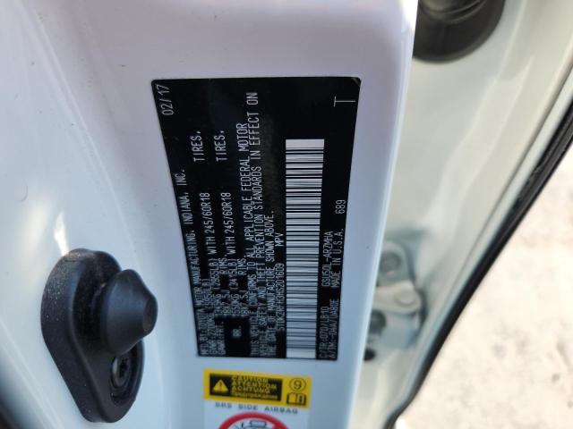 2017 TOYOTA HIGHLANDER SE - 5TDKZRFH3HS201609