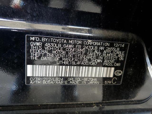 2015 LEXUS GS 350 JTHBE1BL4FA007087