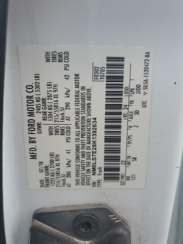 FORD TRANSIT CONNECT XL