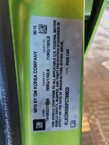 2015 CHEVROLET SPARK 1LT - KL8CD6S90FC799603