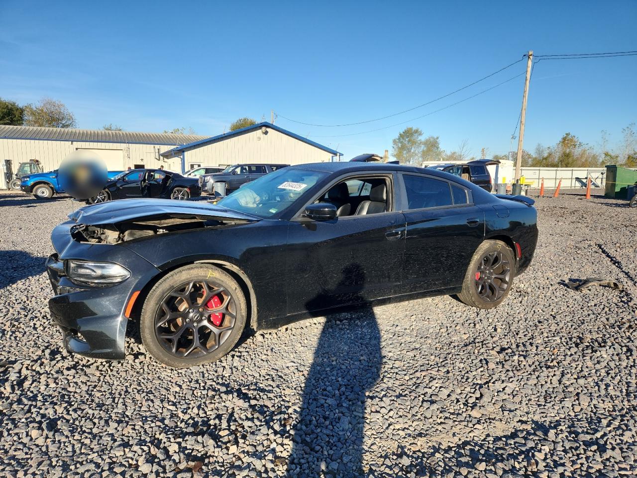 Lot #3287786092 2015 DODGE CHARGER SXT