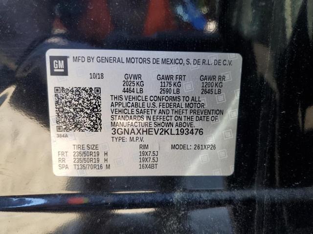 2019 CHEVROLET EQUINOX LS - 3GNAXHEV2KL193476