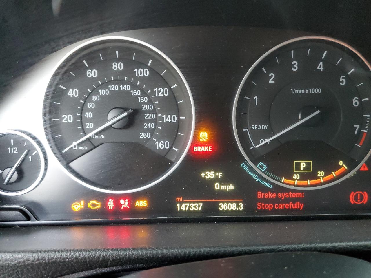 Lot #3308458334 2015 BMW 328 XI SUL