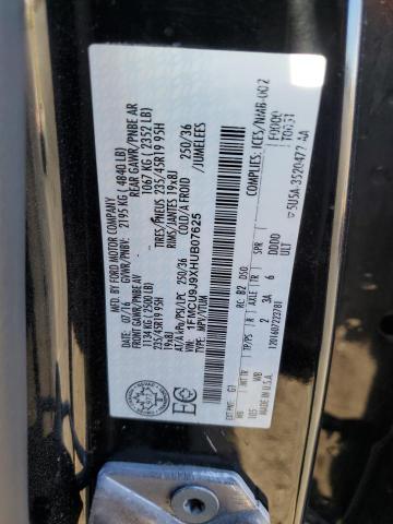 2017 FORD ESCAPE TIT - 1FMCU9J9XHUB07625