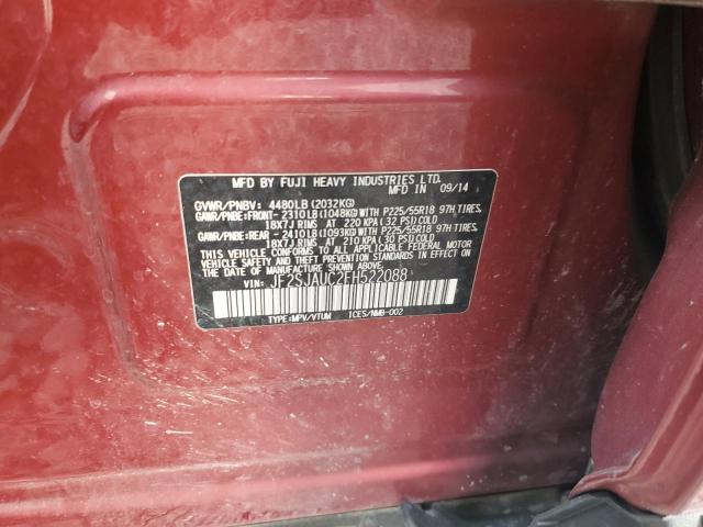 2015 SUBARU FORESTER 2 - JF2SJAUC2FH522088