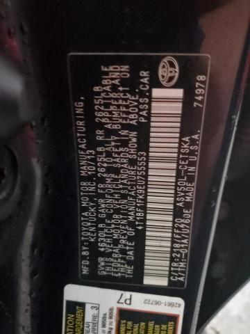 2014 TOYOTA CAMRY L #3290246288