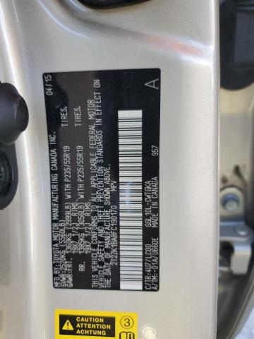 2015 LEXUS RX 350 - 2T2ZK1BA8FC190170