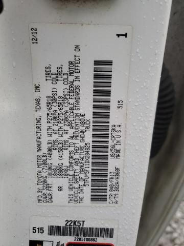 2013 TOYOTA TUNDRA DOU #3293286507