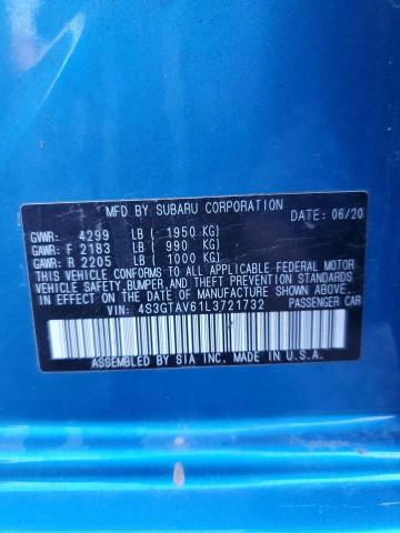 2020 SUBARU IMPREZA PREMIUM 4S3GTAV61L3721732