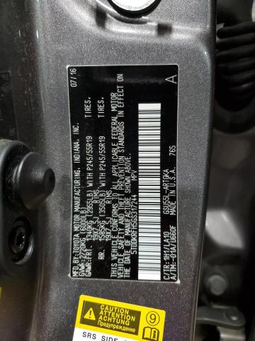 2016 TOYOTA HIGHLANDER #3281597445