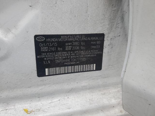 2016 HYUNDAI ELANTRA SE - 5NPDH4AE7GH777185