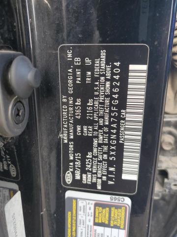 2015 KIA OPTIMA EX 5XXGN4A75FG462404