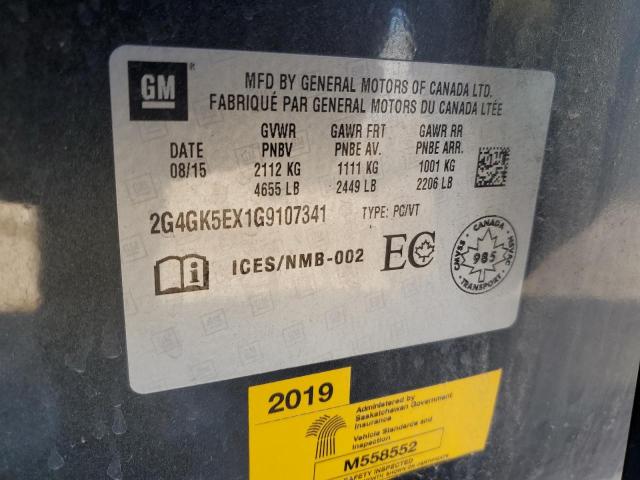 2016 BUICK REGAL - 2G4GK5EX1G9107341