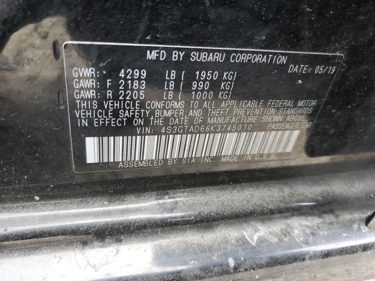 SUBARU IMPREZA PREMIUM