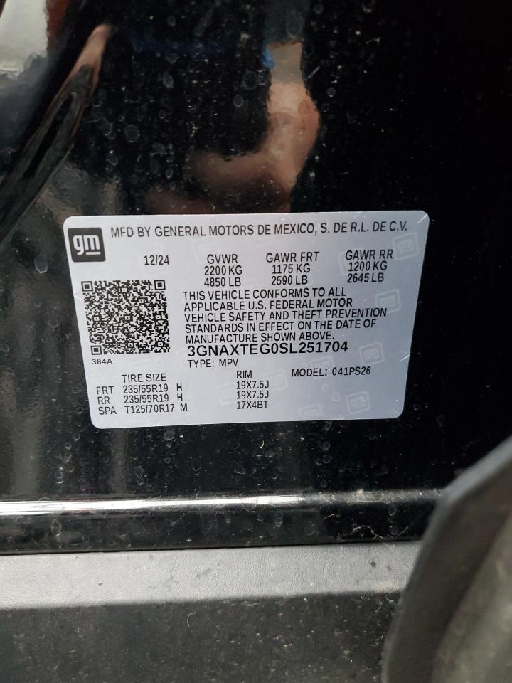 CHEVROLET EQUINOX RS