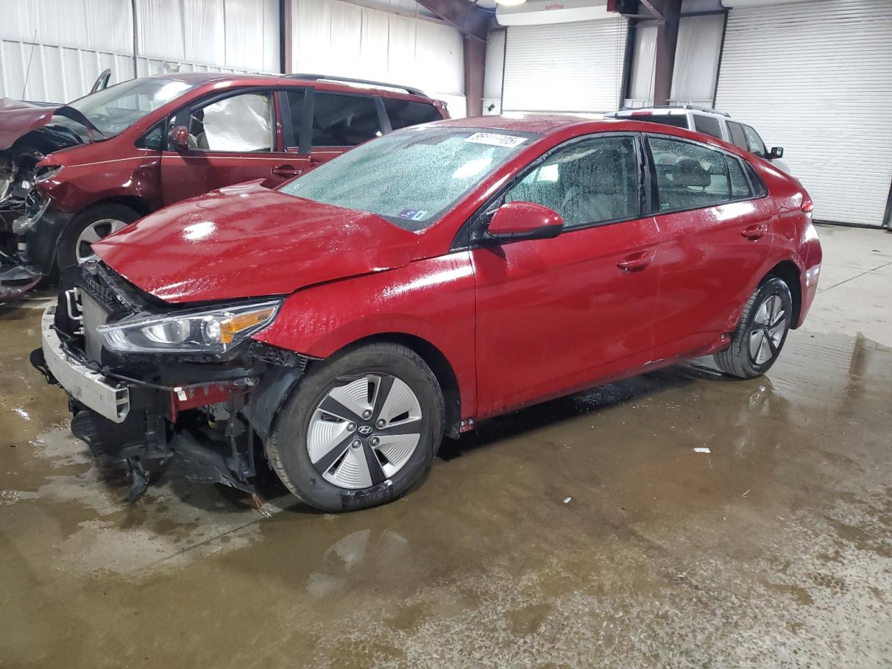 Lot #3282597887 2021 HYUNDAI IONIQ BLUE