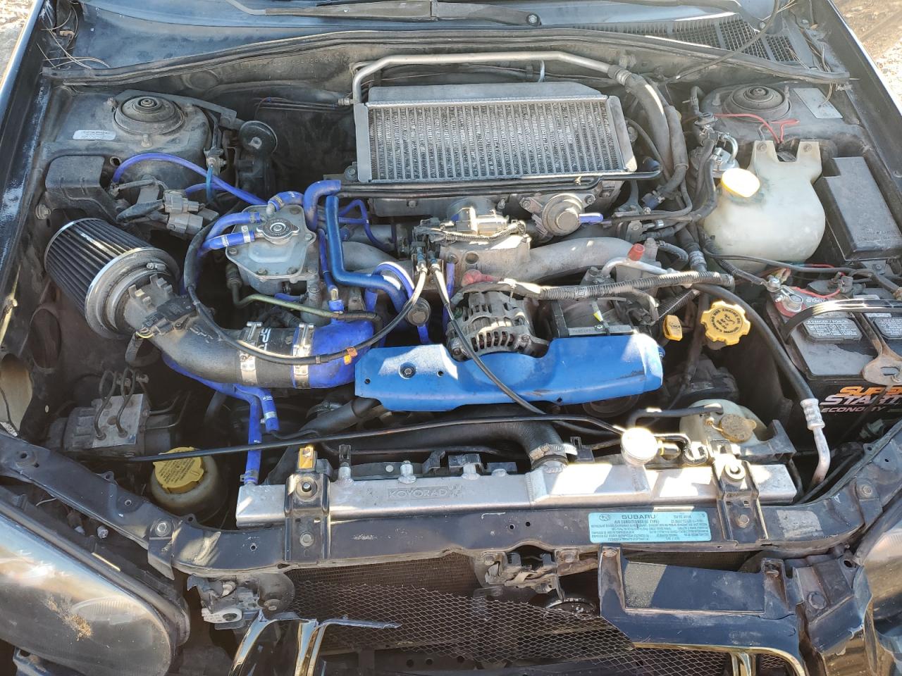 Lot #3284078529 2004 SUBARU IMPREZA WR