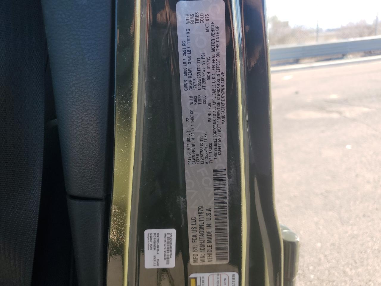 JEEP GLADIATOR SPORT