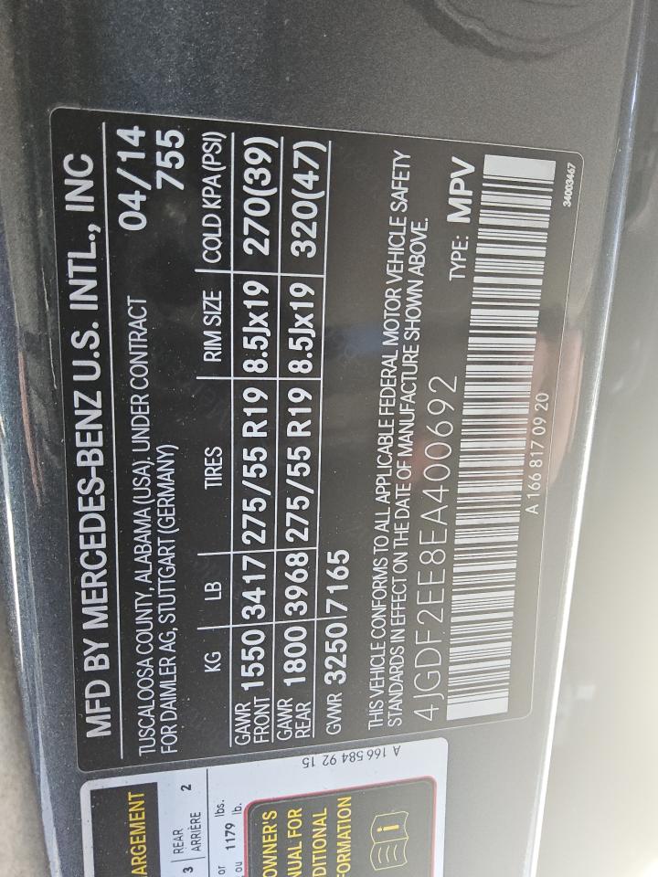 MERCEDES-BENZ GL-CLASS 350 BLUETEC