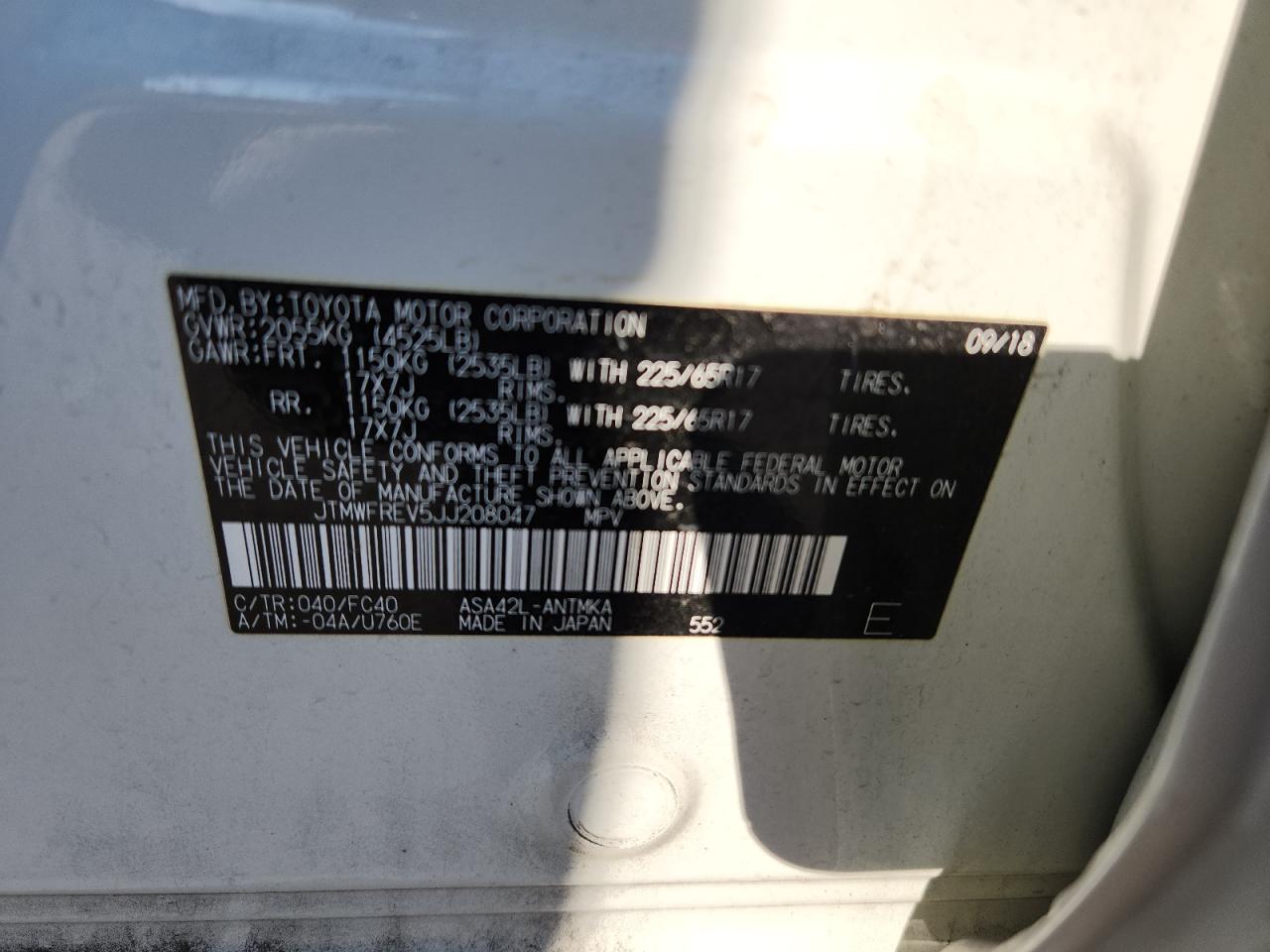 TOYOTA RAV4 ADVENTURE