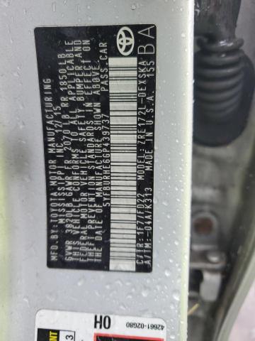 2016 TOYOTA COROLLA L - 5YFBURHE6GP439737