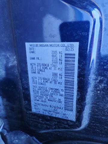 2025 NISSAN ROGUE SV 5N1BT3BA9SC826947