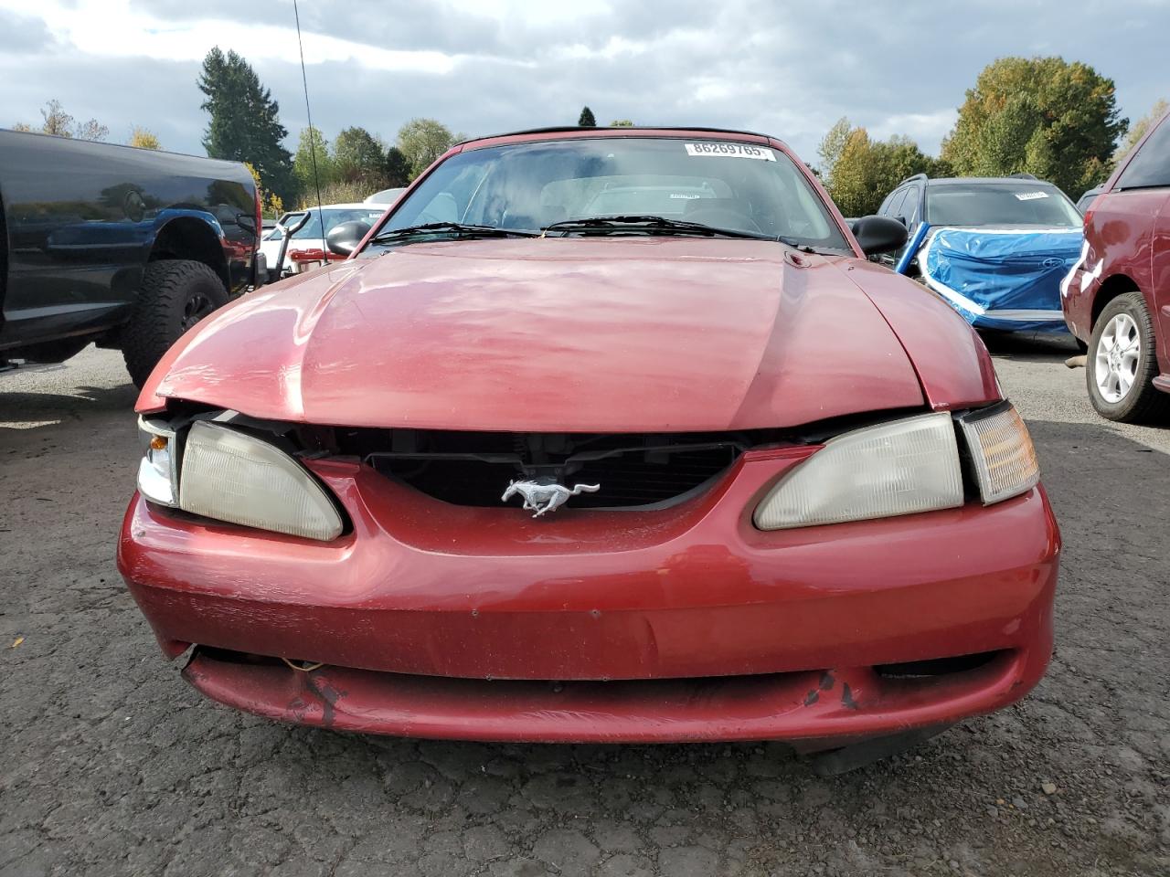 Lot #3287750104 1998 FORD MUSTANG GT