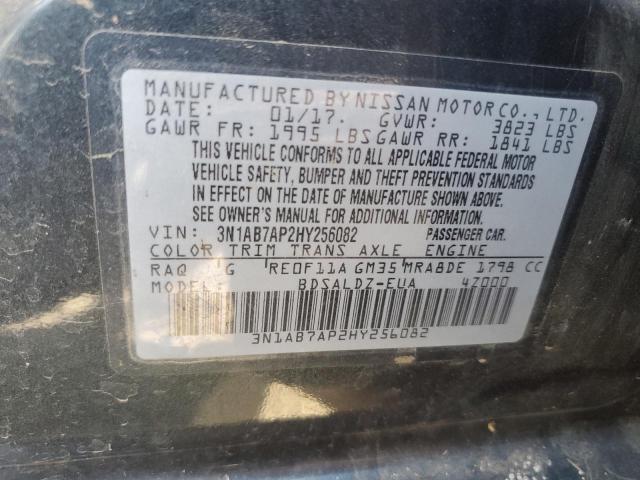 2017 NISSAN SENTRA S - 3N1AB7AP2HY256082