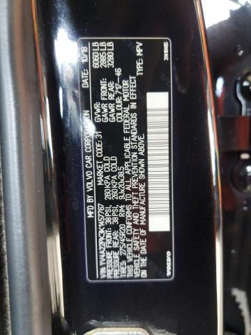 2019 VOLVO XC90 T6 MO - YV4A22PK3K1457767