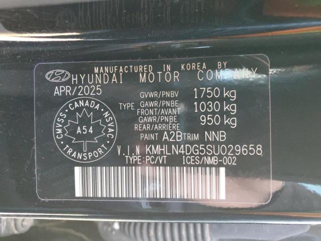 2025 HYUNDAI ELANTRA LU - KMHLN4DG5SU029658