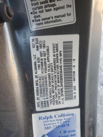 2011 HONDA ODYSSEY TO - 5FNRL5H95BB036446