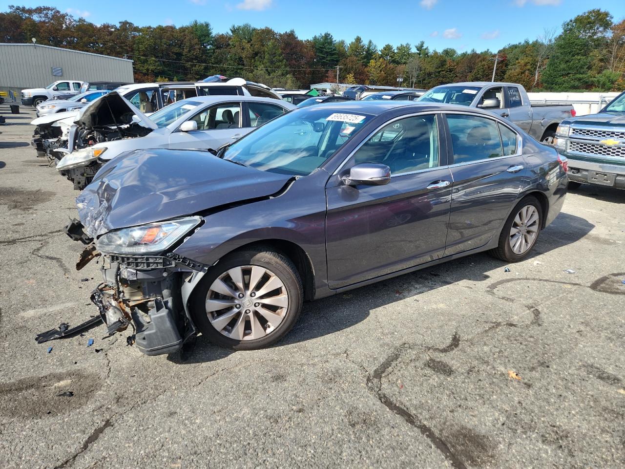 Lot #3290312205 2013 HONDA ACCORD EXL