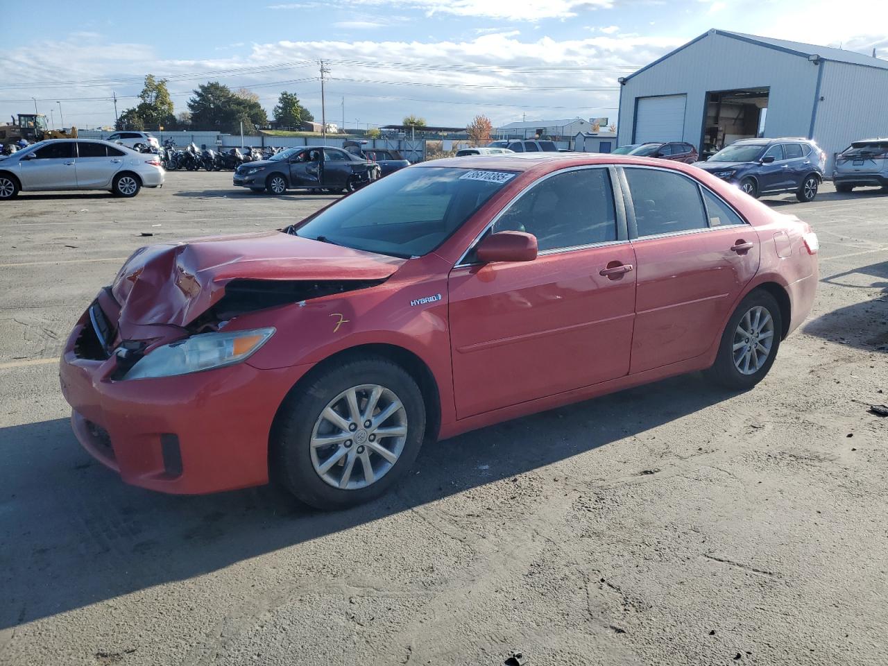 Lot #3281438984 2010 TOYOTA CAMRY HYBR