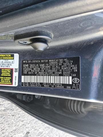 2015 TOYOTA COROLLA ECO #3274056501