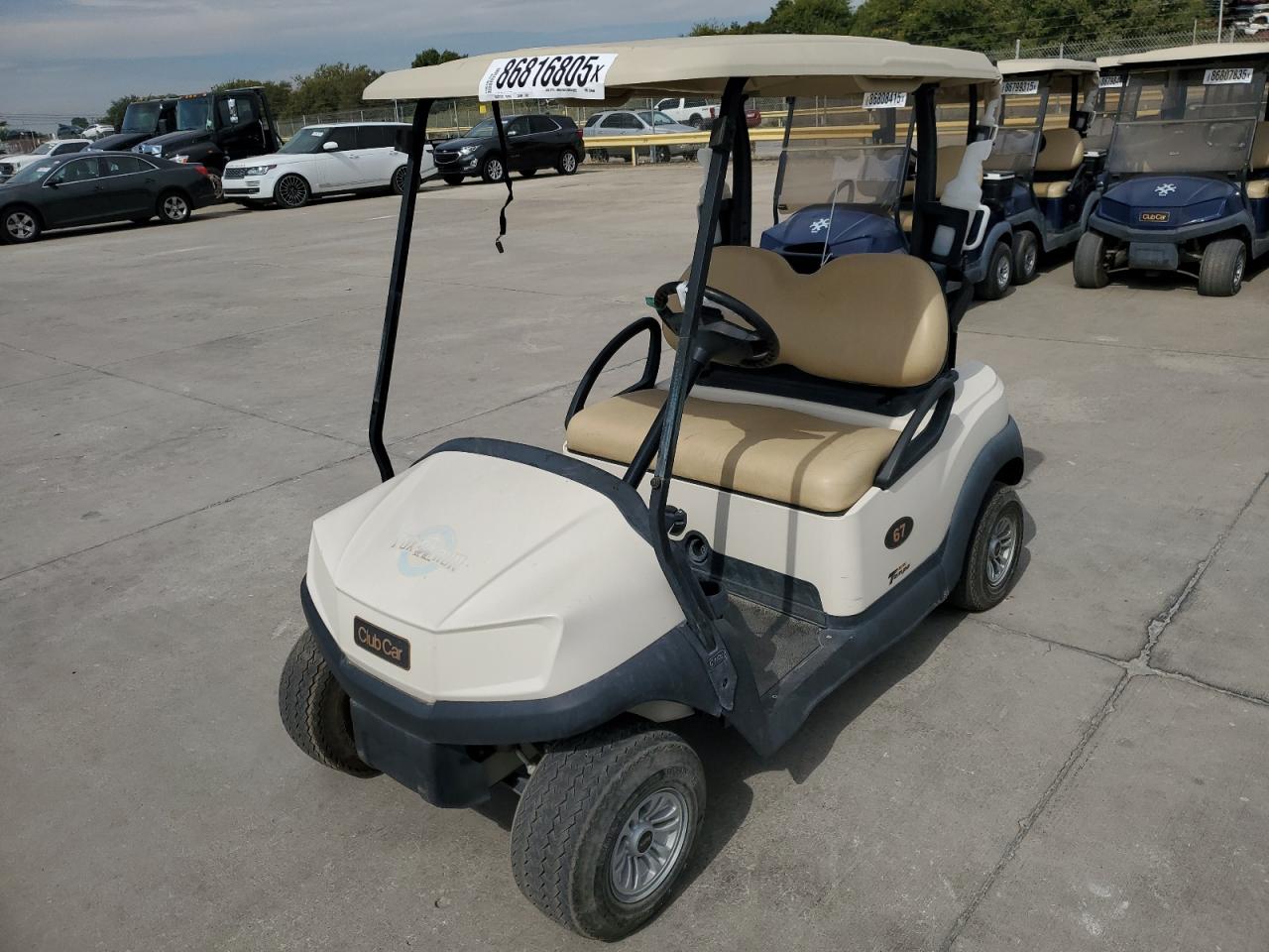 Lot #3266685374 2019 CLUB CAR TEMPO LITHIUM