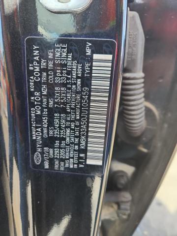 2018 HYUNDAI KONA LIMITED KM8K33A50JU105459