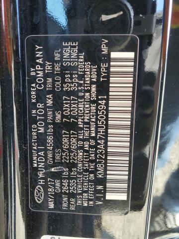 2017 HYUNDAI TUCSON SE #3304602515