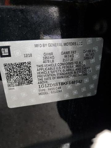 2019 CHEVROLET MALIBU LT #3293476443