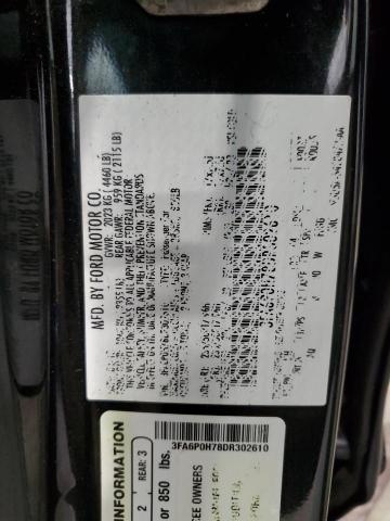 2013 FORD FUSION SE - 3FA6P0H78DR302610