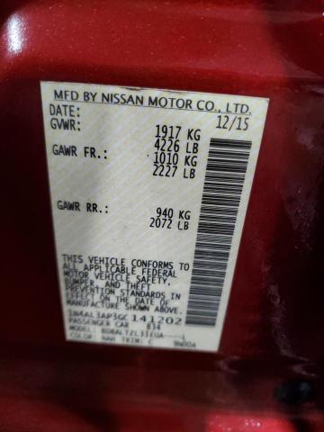 2016 NISSAN ALTIMA 2.5 #3284791528