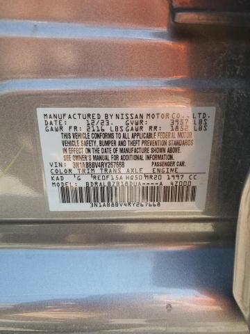 2023 NISSAN SENTRA S - 3N1AB8BV4RY267668