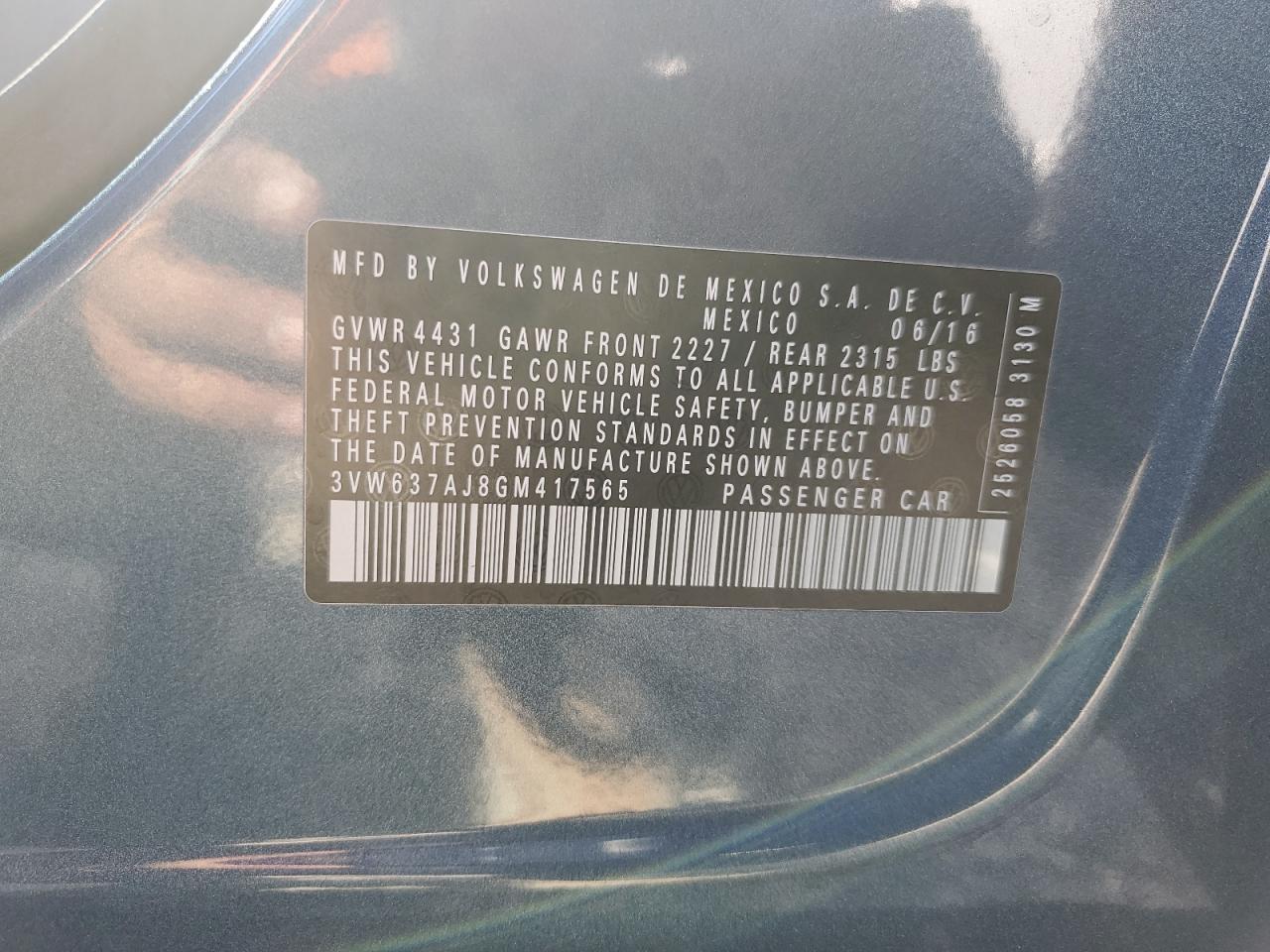 VOLKSWAGEN JETTA HYBRID